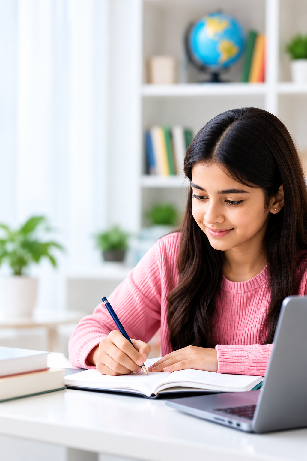 Student studying with Jinnah Tutor Academy